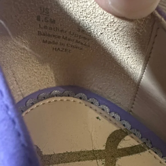 Sam Edelman Lavender Suede Pointed-Toe Stiletto Pumps - Picture 14 of 16